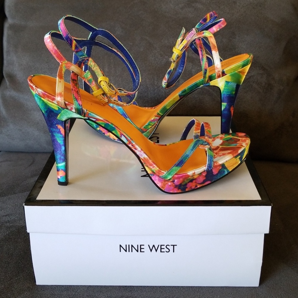 Nine West Malinda 2 platform heels Size 11 M